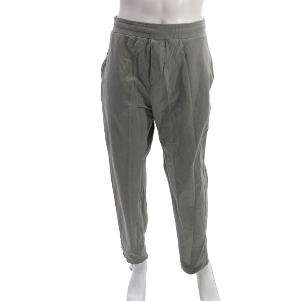 Public Rec Mens Jogger Sweatpants Gray Zip Size M